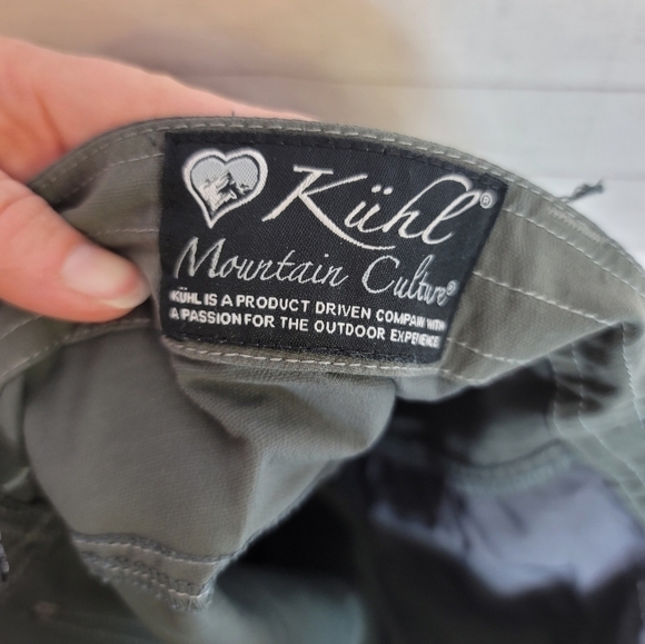 KUHL BANDITA CONVERTIBLE PANTS IN GREEN, SZ 6 - Picture 8 of 13